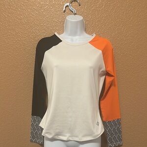 Colorblock Long Sleeve Top